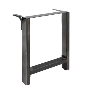 Telaio base per tavolo 60x72 cm verniciato a polvere Gambe quadrate tavolino