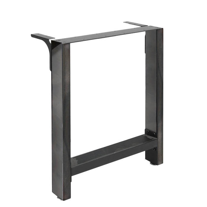 Telaio base per tavolo 60x72 cm verniciato a polvere Gambe quadrate tavolino