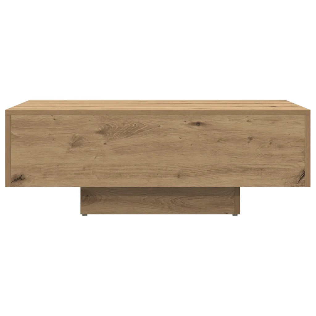 Tavolino Salotto Rovere Artigianale 85x55x31 cm in Truciolato 856403