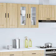 Pensile da Cucina con Porta in Vetro Porto Rovere Sonoma 854150