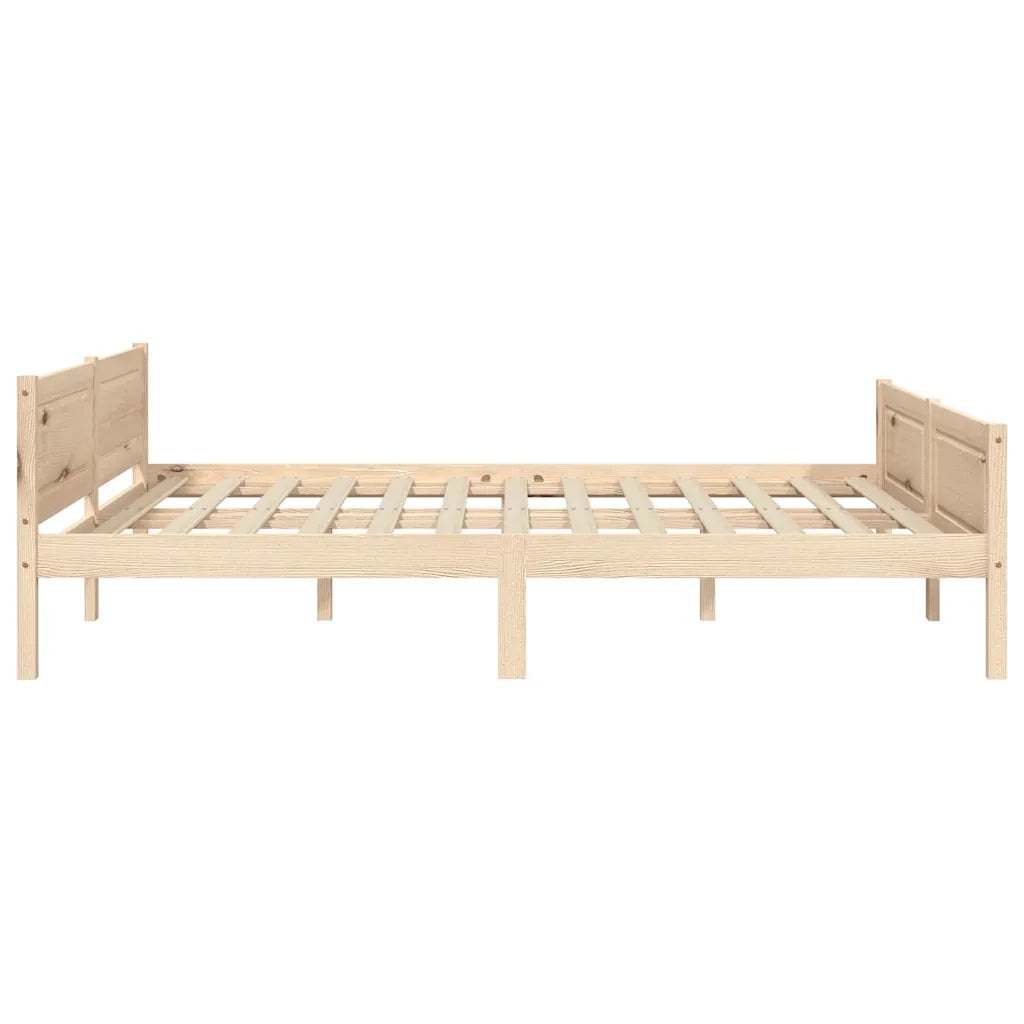 Giroletto senza Materasso 160x200 cm in Legno Massello di Pino