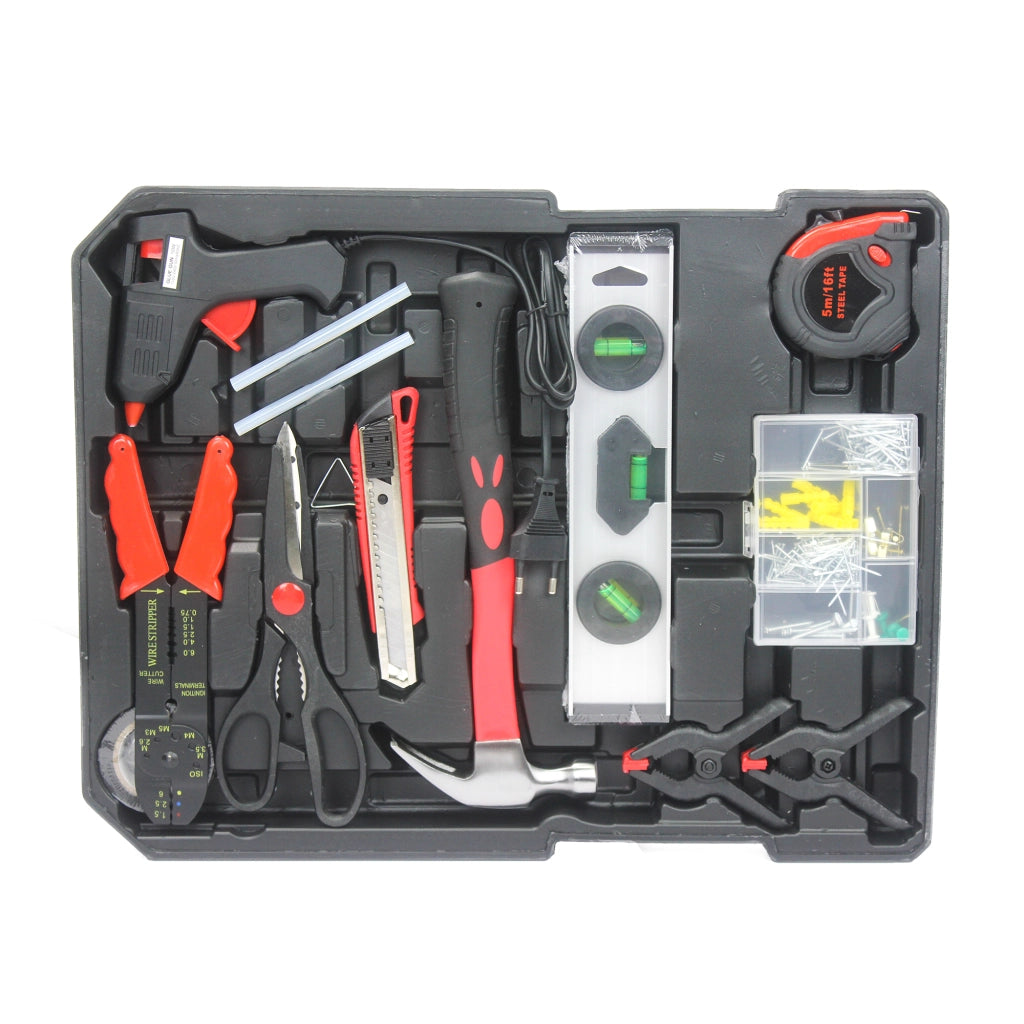 Mobile contenitore con 4 cassetti e ruote per attrezzi; in plastica nera; per garage; officina e casa