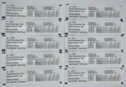 Strisce di Test per Durezza dell'Acqua - Imballaggio Singolo - Test di Durezza Totale - Risultato in °dH - Misurazione Rapida - 10 Pezzi - Test di Durezza dell'Acqua