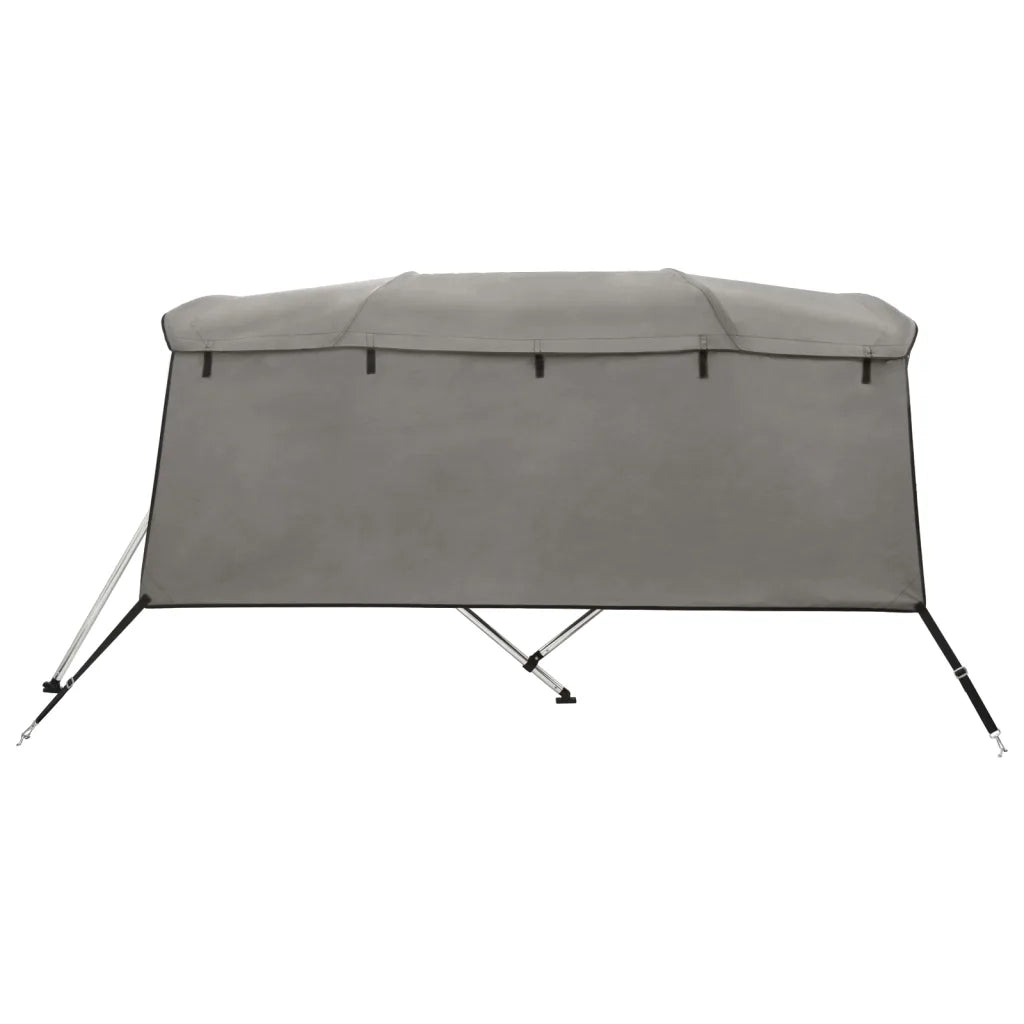 Bimini di Prua con Pareti Laterali 4 Archi 243x(170-182)x137cm