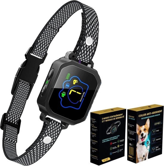 Cinturone di addestramento waterresistente per cani - Cinturone di addestramento ricaricabile con 3 modalità