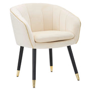 Poltroncina Cachi, Poltrona Braccioli, 62x58x78h cm Bianco