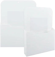 Organizzatore multifunzionale - Risparmio di spazio - Set da 2 - Materiale PP di alta qualità - 31 x 24 x 2,7 cm