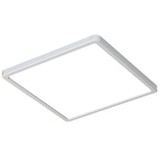 Trade Shop - Plafoniera Led Moderna Ultra Slim Quadrata 45w Ip40 Tecnologia Cct Con Switch Pq-450-3c - Bianco