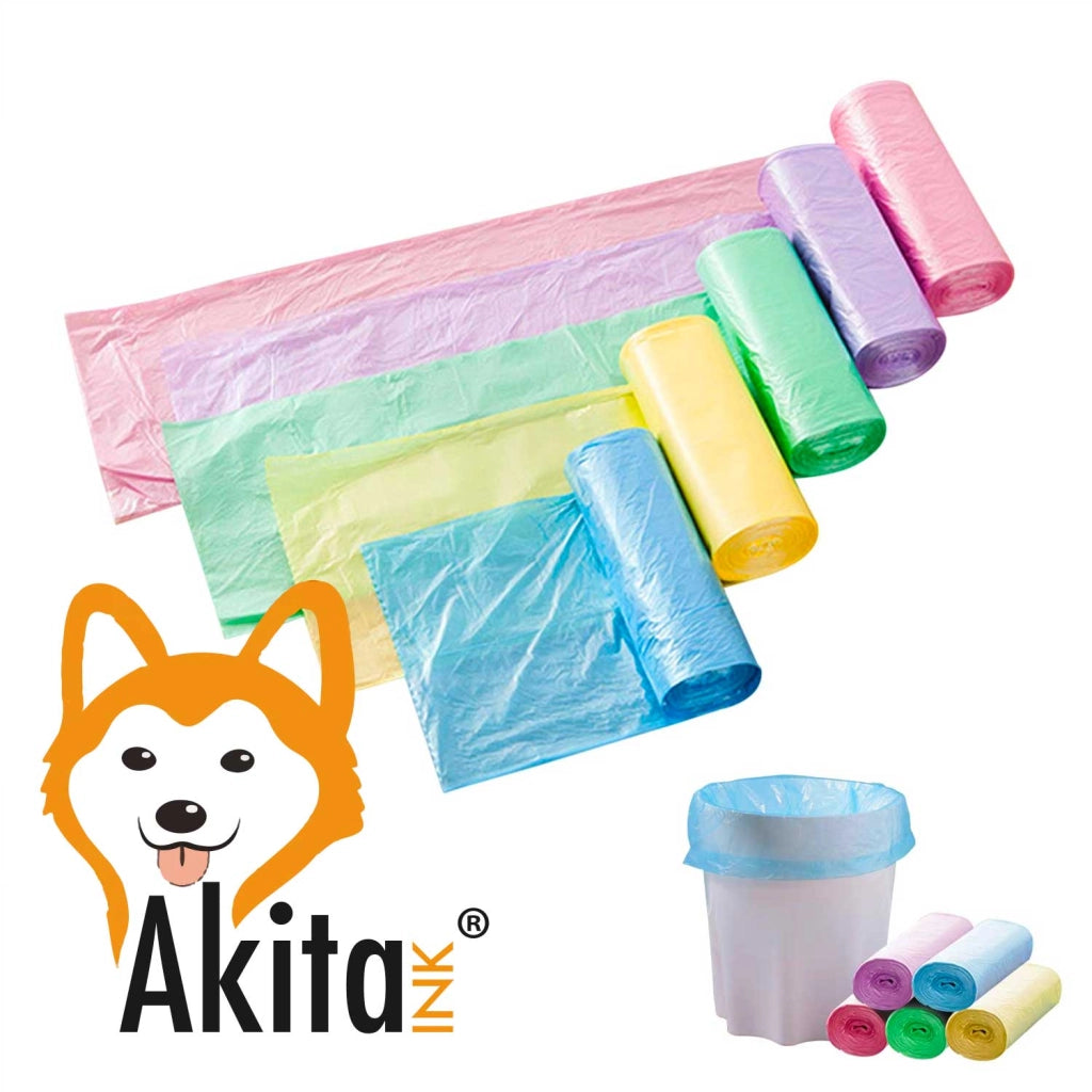 Sacchi pattumiera AkitaINK 110L, 80 pezzi resistenti