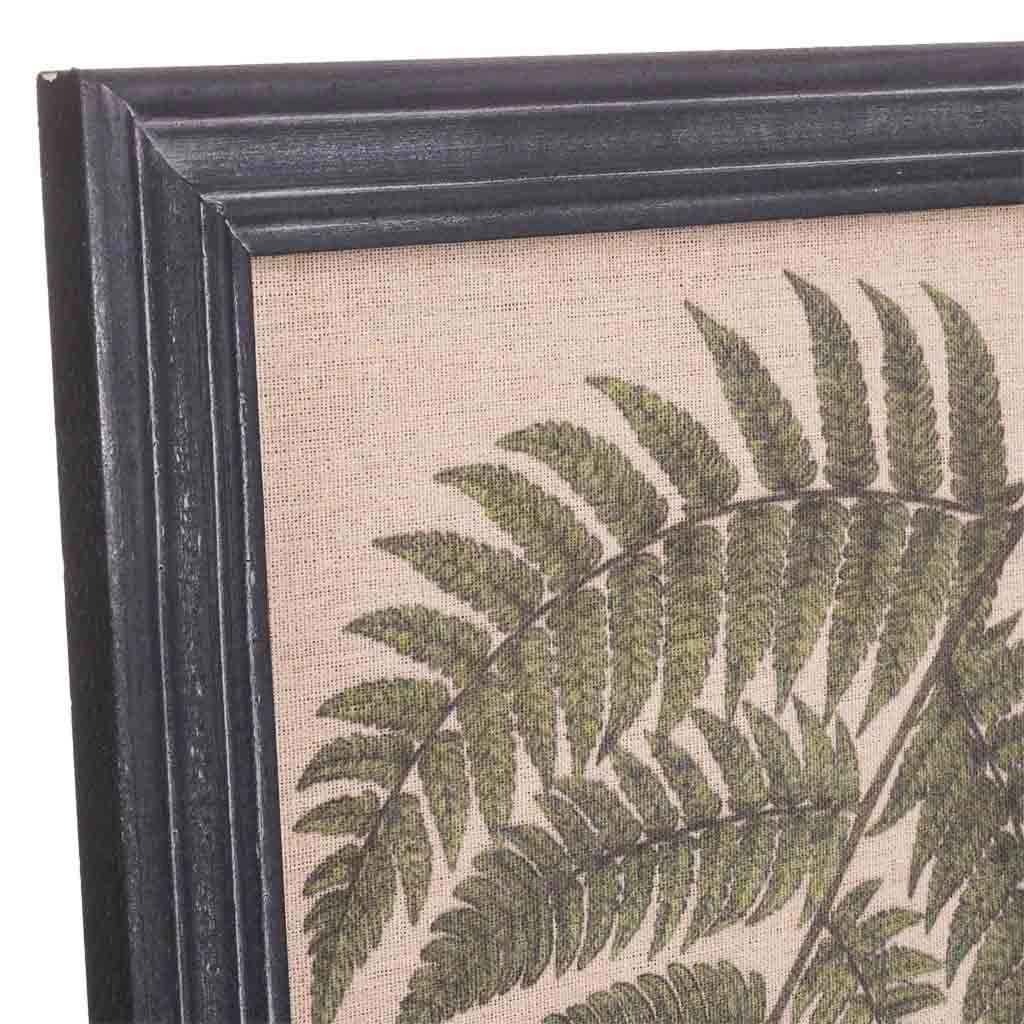 Cornice in legno e tessuto stampato