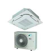 Climatizzatore Condizionatore Daikin Bluevolution Inverter a Cassetta Round Flow SkyAir Alpha-Series 48000 Btu FCAG140B + RZAG140NV1 Monofase R-32 Wi-Fi Optional Con Griglia Standard