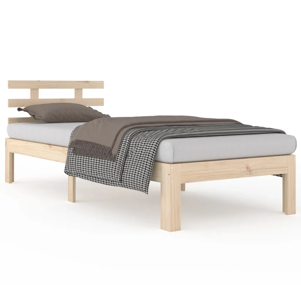 Giroletto in Legno Massello 90x190 cm Single 814719