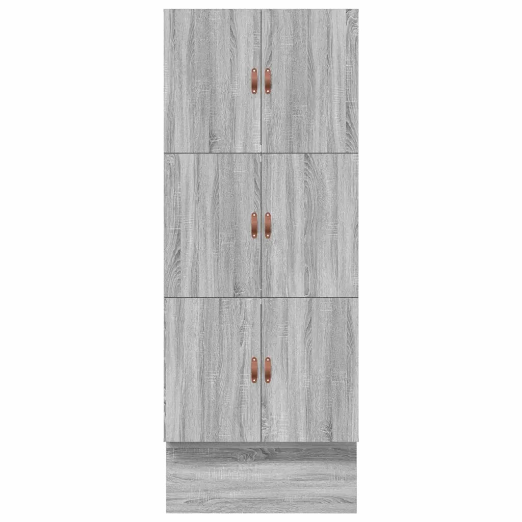 Struttura letto con contenitore Grigio Sonoma 90 cm 3335610