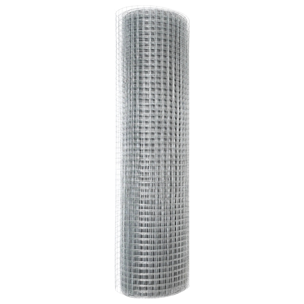 Recinzione in rete saldata 0.4x25 m Acciaio galvanizzato