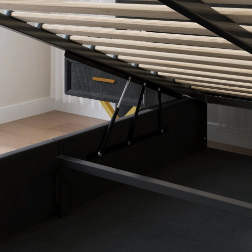 Contenitore regolabile in velluto 266x205x117 con due panche e LED laterali
