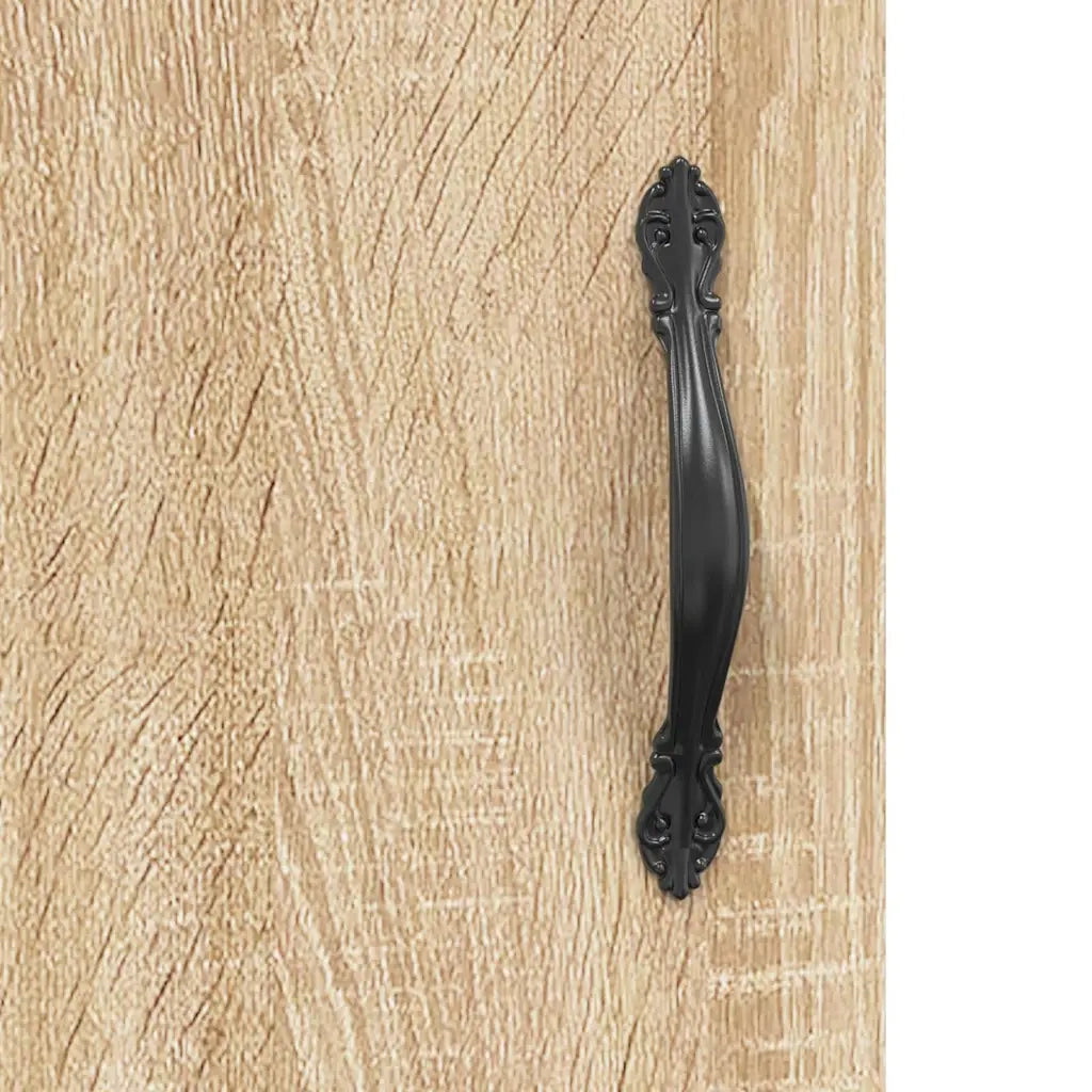 Credenza | Madia | Buffet da pranzo | Armadio da pranzo Rovere Sonoma 69,5x34x180 cm in Legno Multistrato
