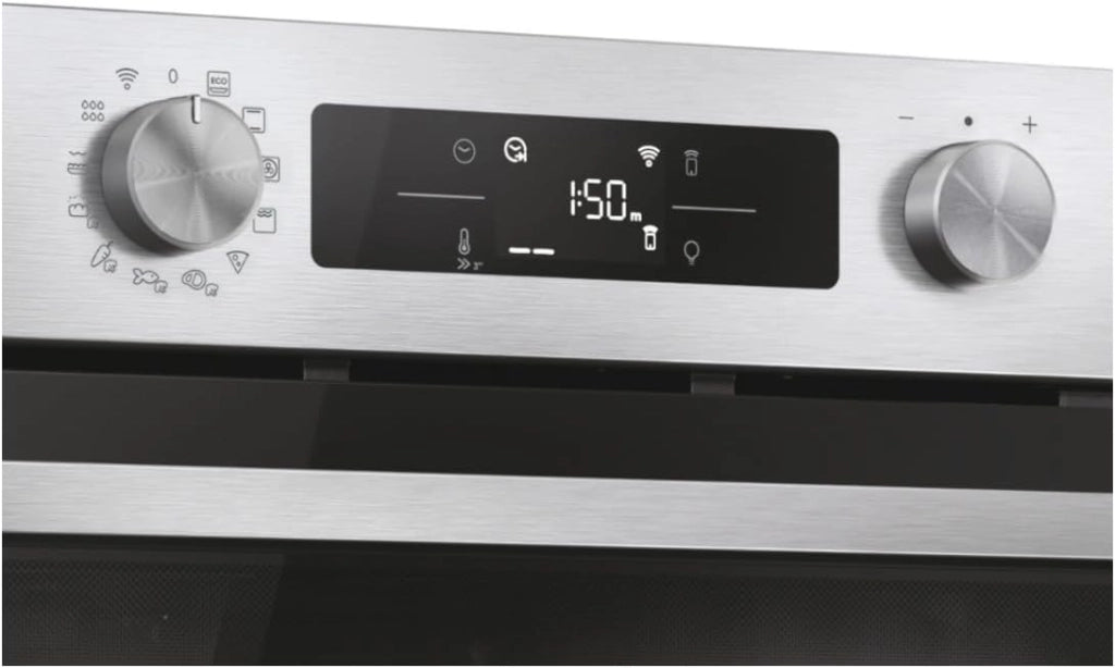 Candy ca6 n5b3ehtx forno da incasso elettrico termoventilato, classe a++, 78 litri, 12 funzioni