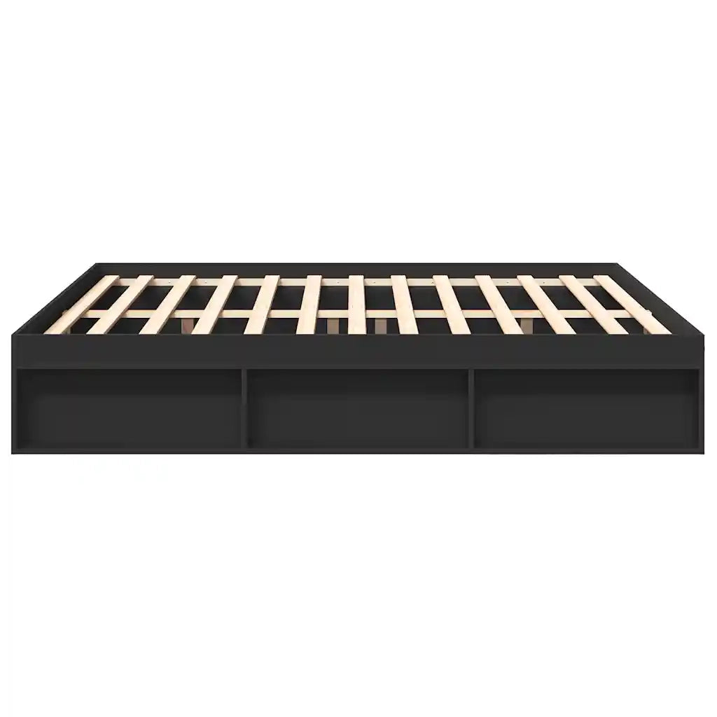 Giroletto-Struttura Letto Nero 180x200 cm Super King