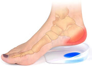 Inlegzoli ortopedici con gel - 3 paia - Supporto comodo per il piede - Riduce la fatica al piede - Cuscini per il tallone in silicone