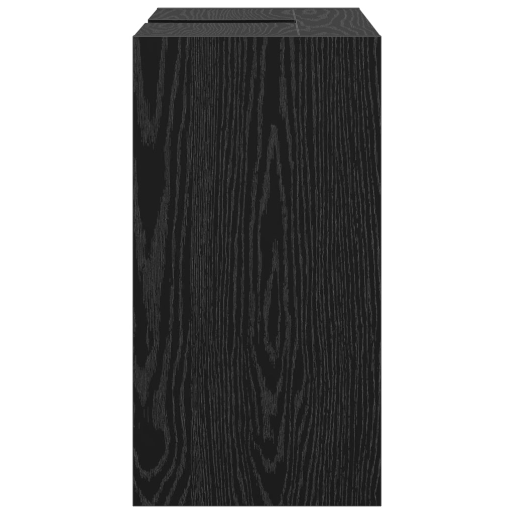 Mobile Lavabo Quercia Nera 63x29x55 cm Legno Ingegnerizzato