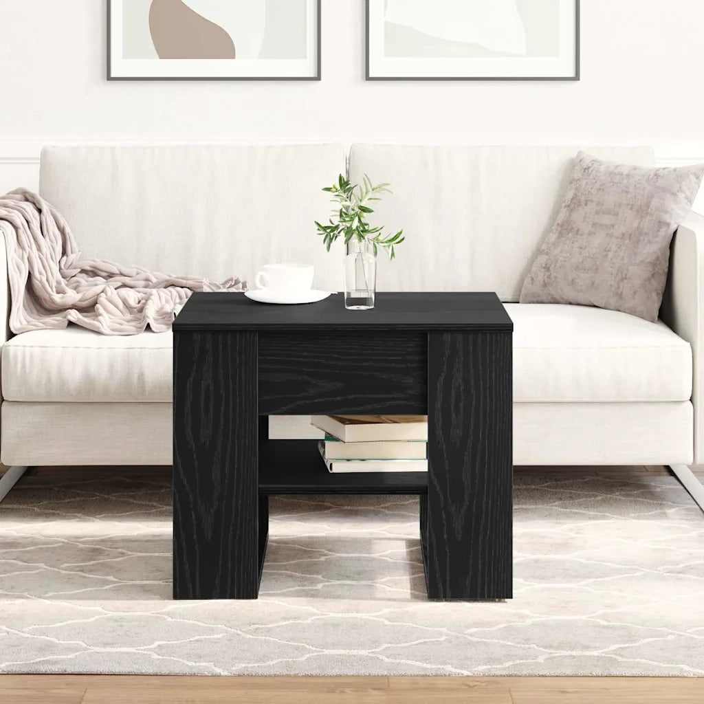 Tavolino da salotto Rovere Nero 55,5 x 55 x 45 cm 862730
