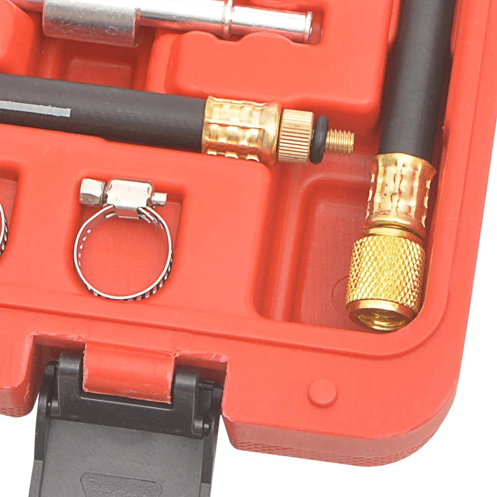 Kit manometro iniezione carburante per auto veicoli camion garage officina motori a benzina rosso 02_0004243