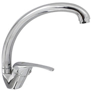Trade Shop - Rubinetto Cucina Lavello Monoforo Miscelatore Orientabile Cromato Satinato 79827 -