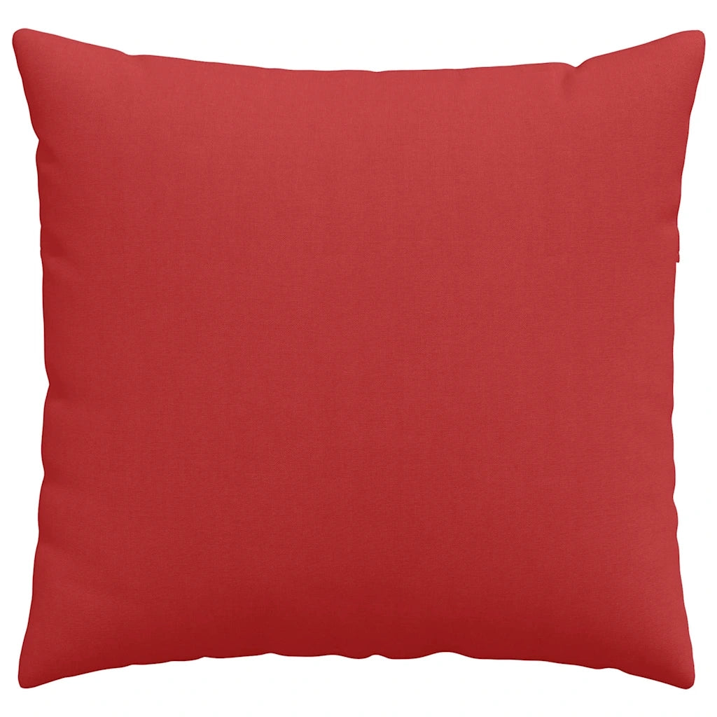 Cuscini da Divano 2 pcs Rosso 50 x 50 cm Tessuto