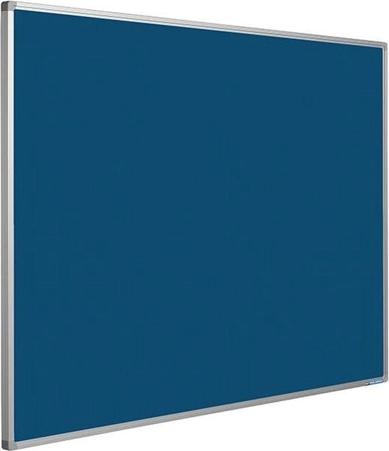 Pannello da parete Softline profilo 16mm annuncio Blu - 120x180cm