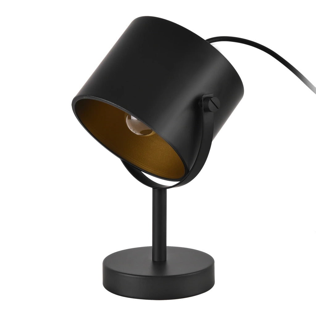 Lampada da scrivania in metallo nero altezza 25 cm 03_0009543