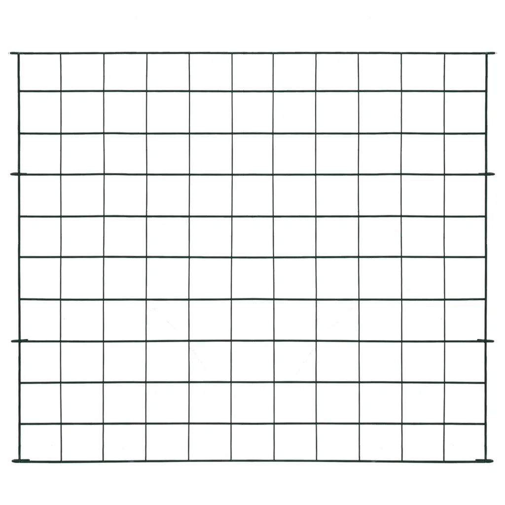 Set Recinzione da Giardino ad Arco 77,5x64 cm Verde 146102