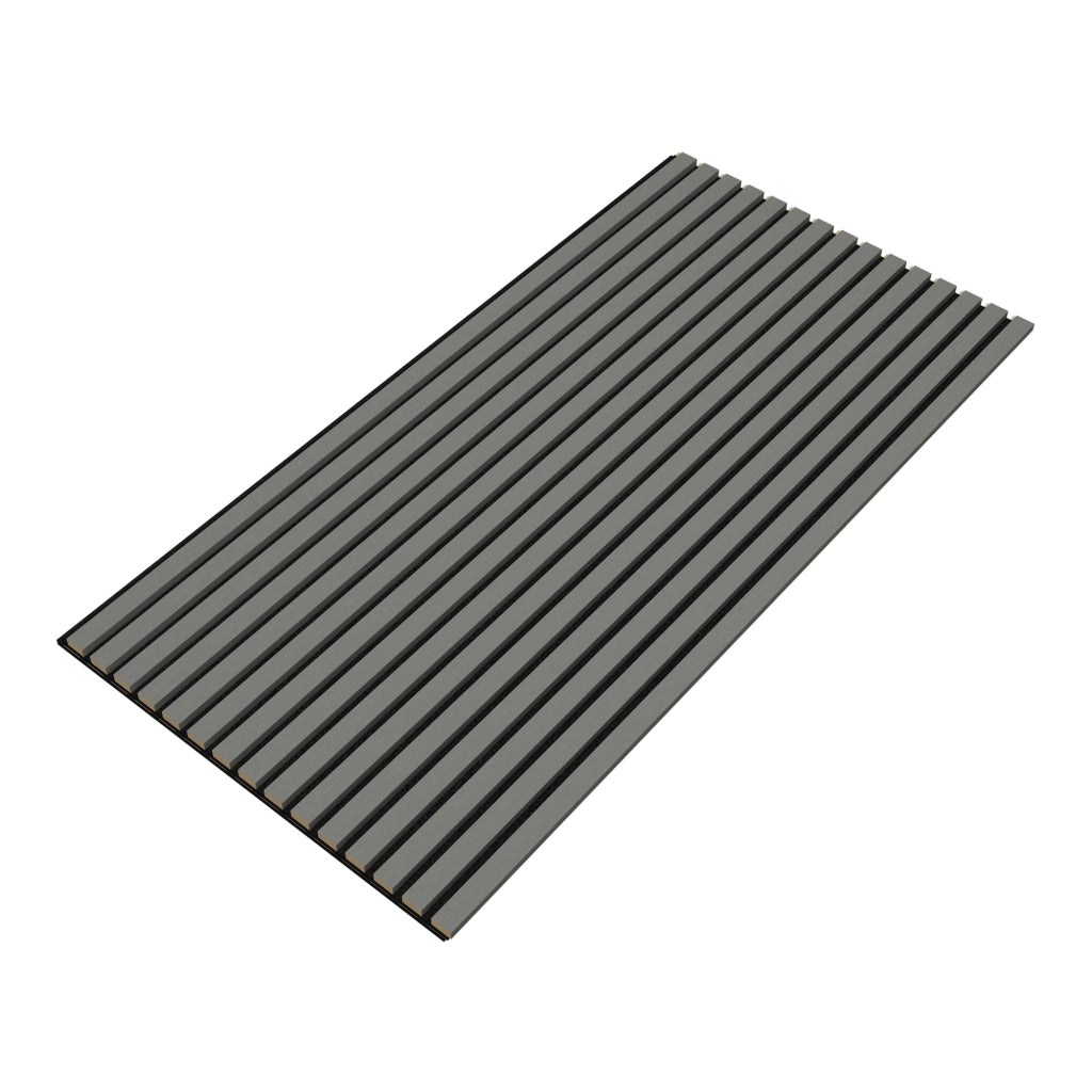 Set Vang di 2 Pannelli Fonoassorbenti Decorativi - Rovere Grigio Chiaro NEU.HOLZ