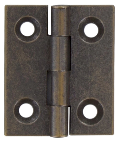 CERNIERA FRESATA PIANA OTTONE BRONZ 30X25 MM- MARIVA- 24,0 pz