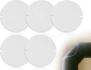Set di sigillatura a 5 pezzi - Sigillatura valvole di camino - Sigillatura tubo camino - Resistente a temperature elevate - Materiale ceramico duraturo - Ø 155-200 mm - Sigillatura tubo camino