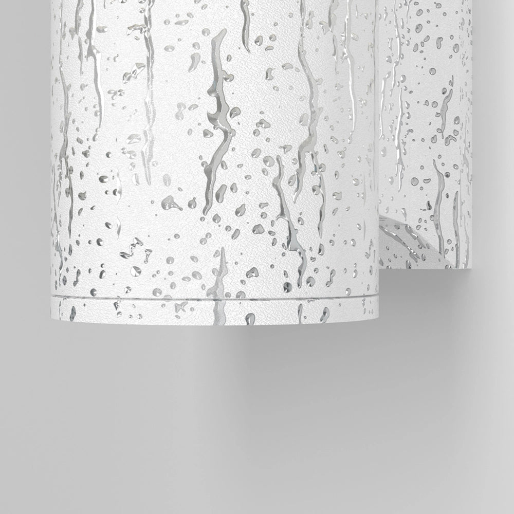 Maytoni Lampada da parete moderna Bowery 1 luce GU10 IP54 bianco alluminio