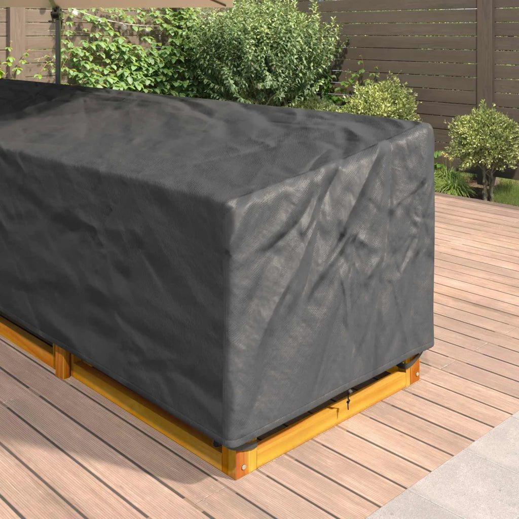 Copertura per mobili Nero 355 x 275 x 80 cm Tessuto Oxford 420D 4105703