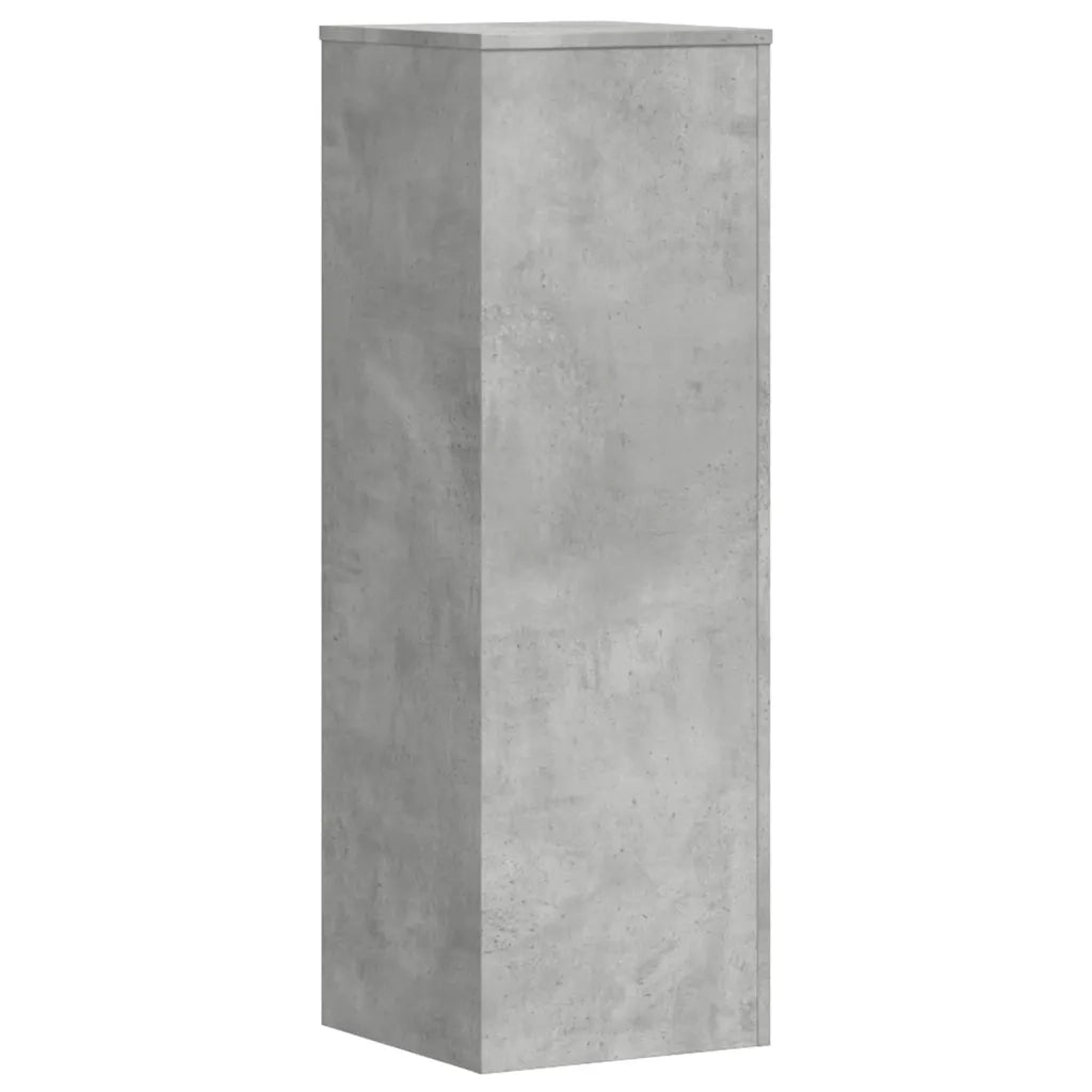 Supporti per piante | Sostegno per piante 2 pz Grigio Cemento 33x33x100cm Multistrato