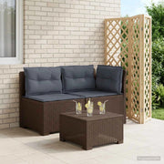 Divano da Giardino a 2 Posti con Cuscini Aspetto Rattan 2 posto 8011947