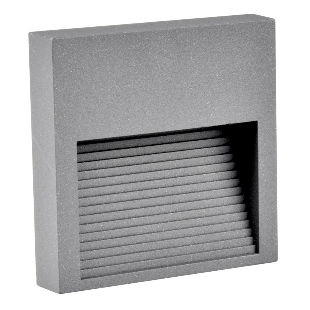 Lampada LED da scala Q9 quadrata grafite IP44 Polux