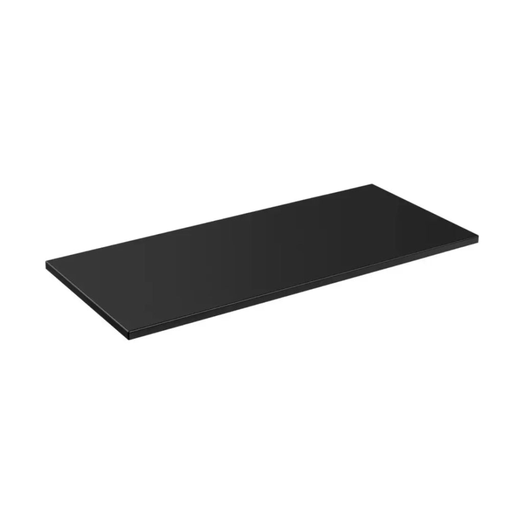 Piano lavabo VANTA 120 cm nero - Top per mobile sottolavabo