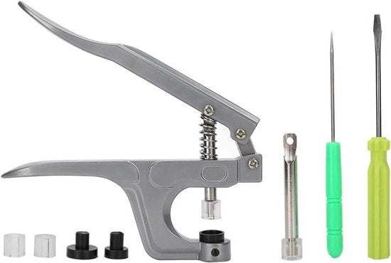 Set di attrezzi per cucire bottoni - Drukknoptang per chiusura a bottone - Strumento manuale per cucire abbigliamento