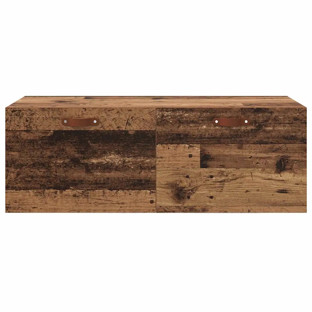 Mobiletto a muro Legno vecchio 100 x 36,5 x 35 cm
