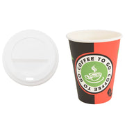 Tazze da Caff¨¨ in Carta con Coperchi 1000 pz 4oz 100 ml CFW7823937