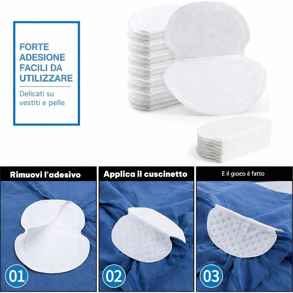 24 Tamponi Antisudore Ascelle Abiti Assorbenti Anti Aloni 90275