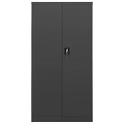 Armadio con Ripiani Antracite 90x40x180 cm in Acciaio CFW5130036