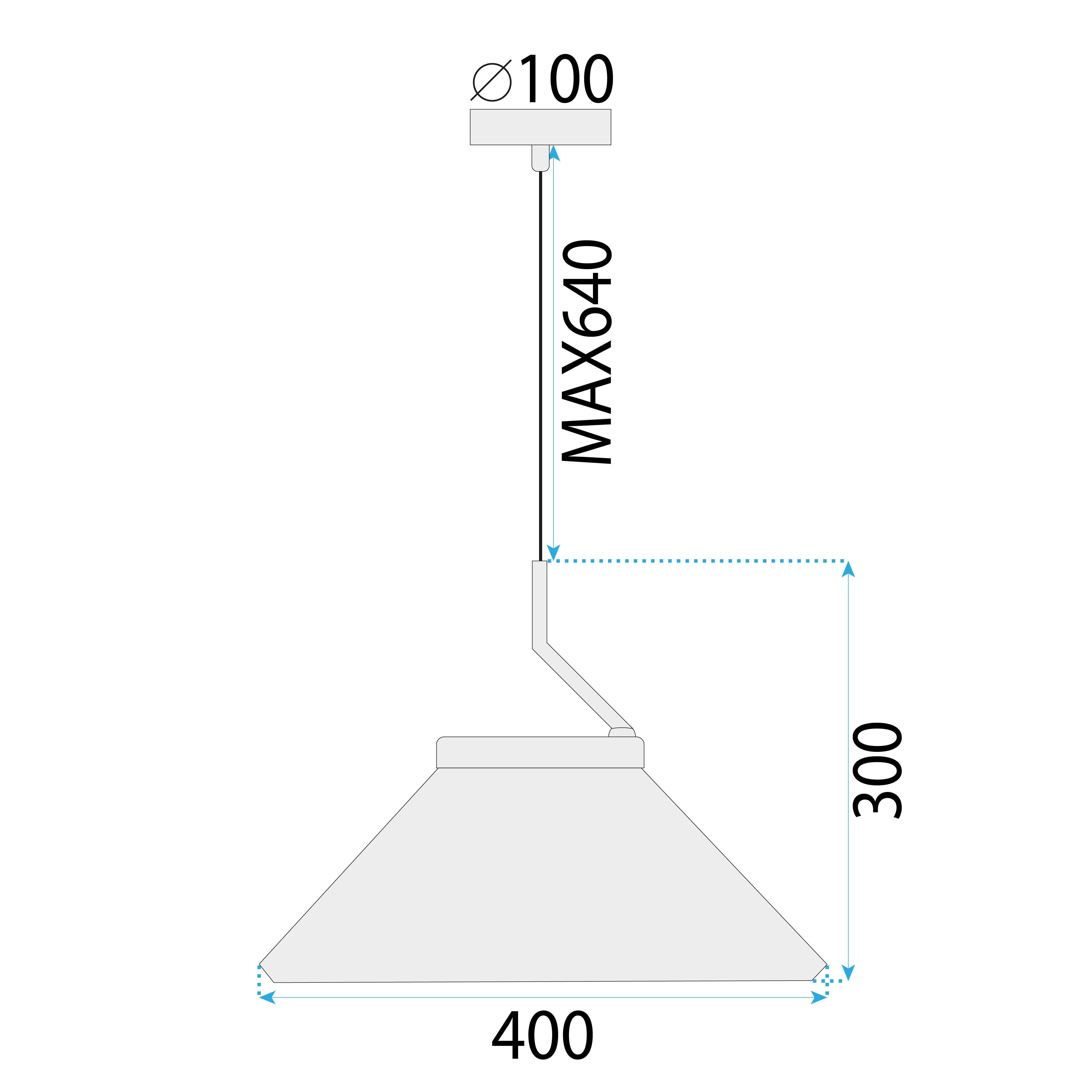 Lampada Black APP1670-1CP