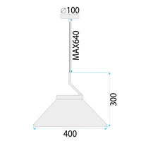 Lampada Black APP1670-1CP