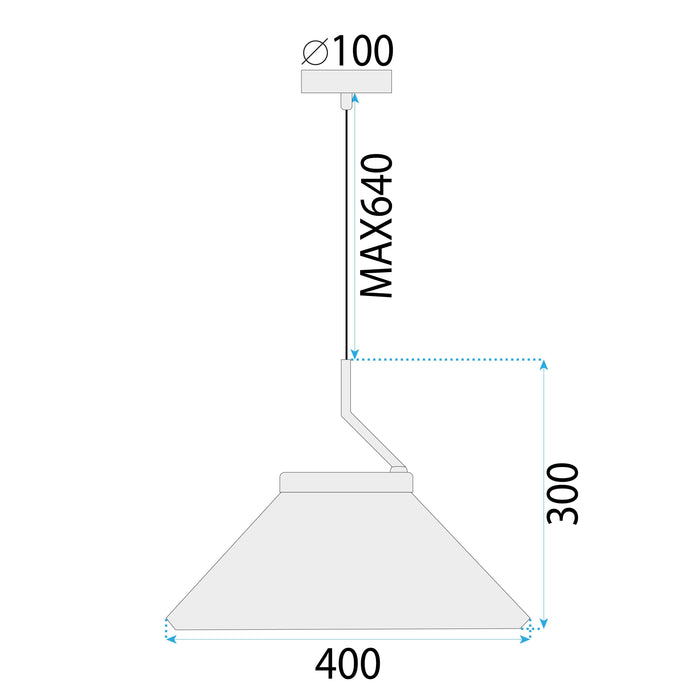 Lampada Black APP1670-1CP