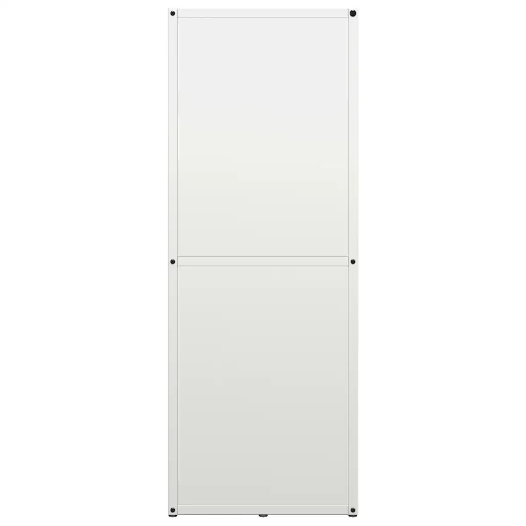 Rastrelliera per Legna da Ardere Bianca 40x30x80 cm CFW8084958