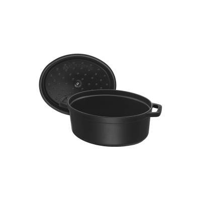 Staub roaster oval 33cm 6,7l black schwarz 40509-322-0 405093220 (40509-322-0) - 166322